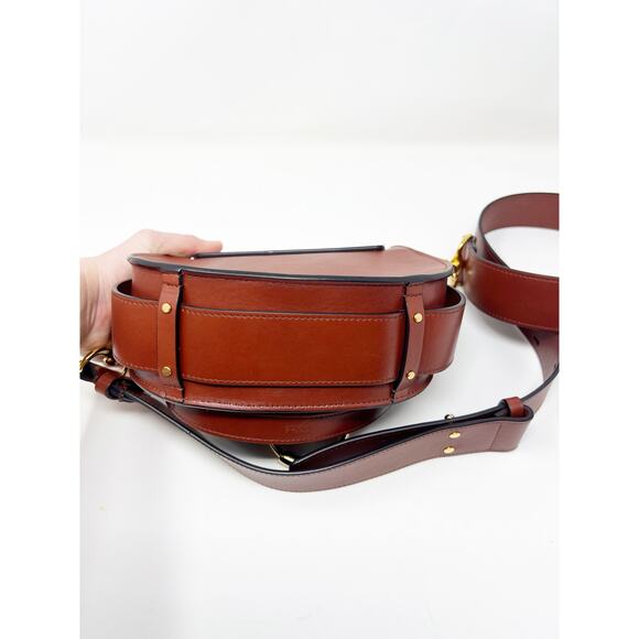 Chloe Small Tess Bag Brown Leather - Picture 10 of 11